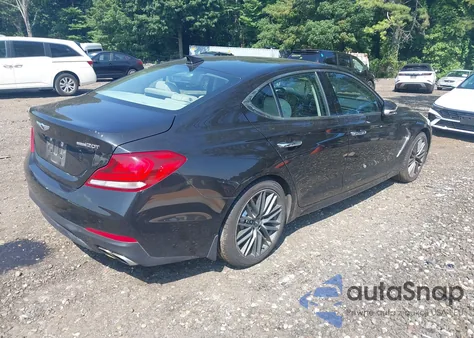 2019 Genesis G70 2.0T Advanced из США, поврежденный, VIN KMTG44LA1KU031625